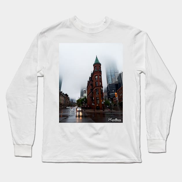 Gooderham Building Photo Long Sleeve T-Shirt by OriginStory